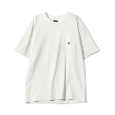 Needles S/S Crew Neck Tee - Poly Jersey "White"