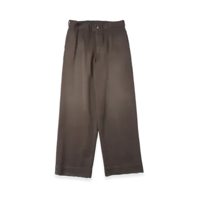A.PRESSE Vintage Twill Work Pants "Brown"