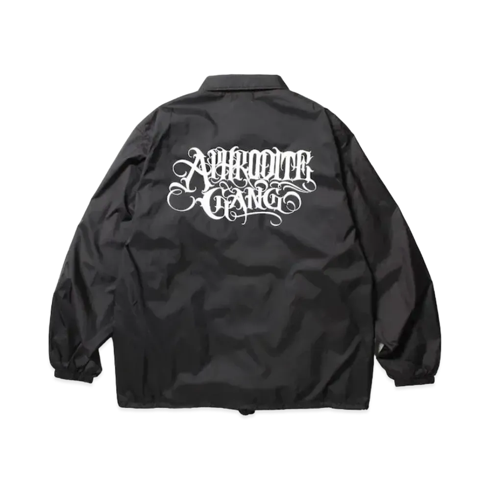 APHRODITEGANG Classic Logo Coach Jacket "White"