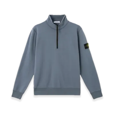 Stone Island 6100619 Organic Cotton Fleece "Avio Blue"
