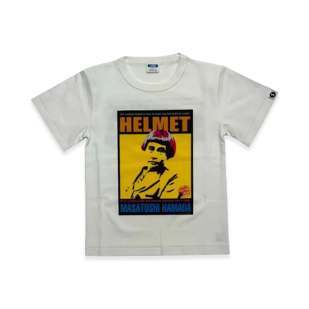 SAPEur x MASATOSHI HAMADA Kids Helmet 2 S/S T-Shirt "White"