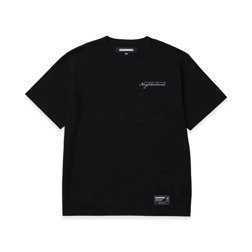NEIGHBORHOOD Heather Fabric Crewneck SS "Black"