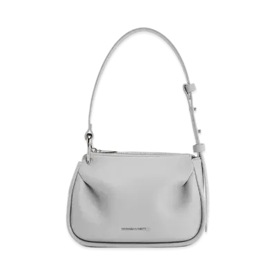 CHARLES & KEITH Lumen Padded Crossbody Bag "Grey"