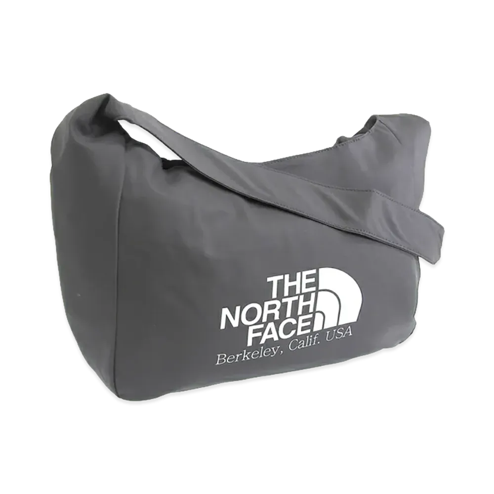 The North Face Big Logo Shoulder Bag "Dark Gray"
