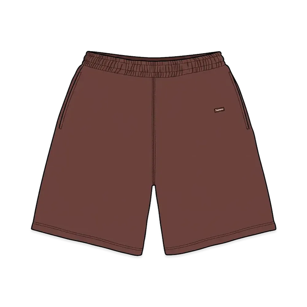 Supreme Small Box Sweatshort "Brown" (26FW)