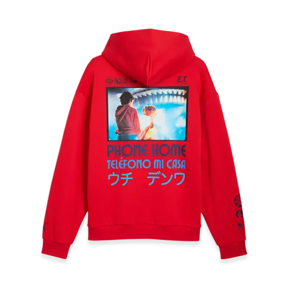 PUMA x E.T. Basketball Hoops AOP Hoodie "Red"