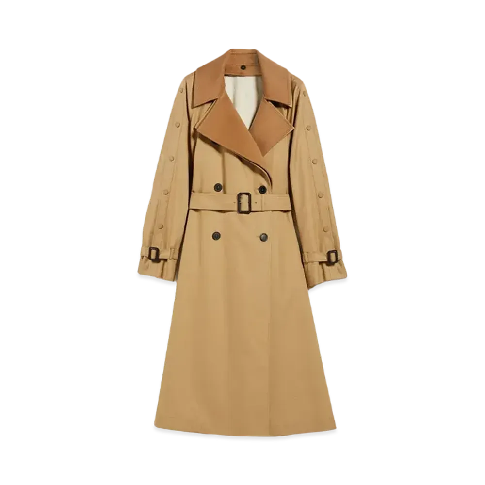 Max Mara Daphne Cotton Trench Coat "Beige"