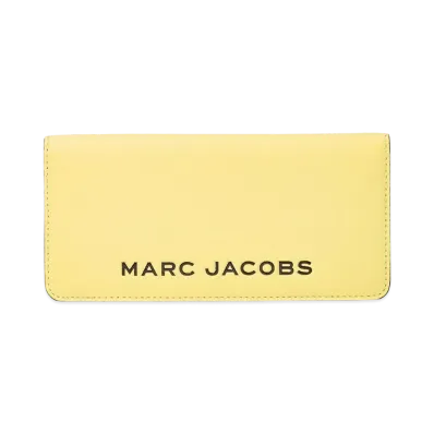 Marc Jacobs The Bold Colorblocked Open Face Wallet "Limelight Multi"