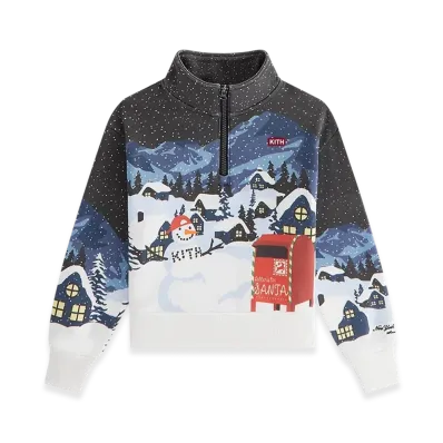 Kithmas Kids Village Hunter Quarter Zip "Black"