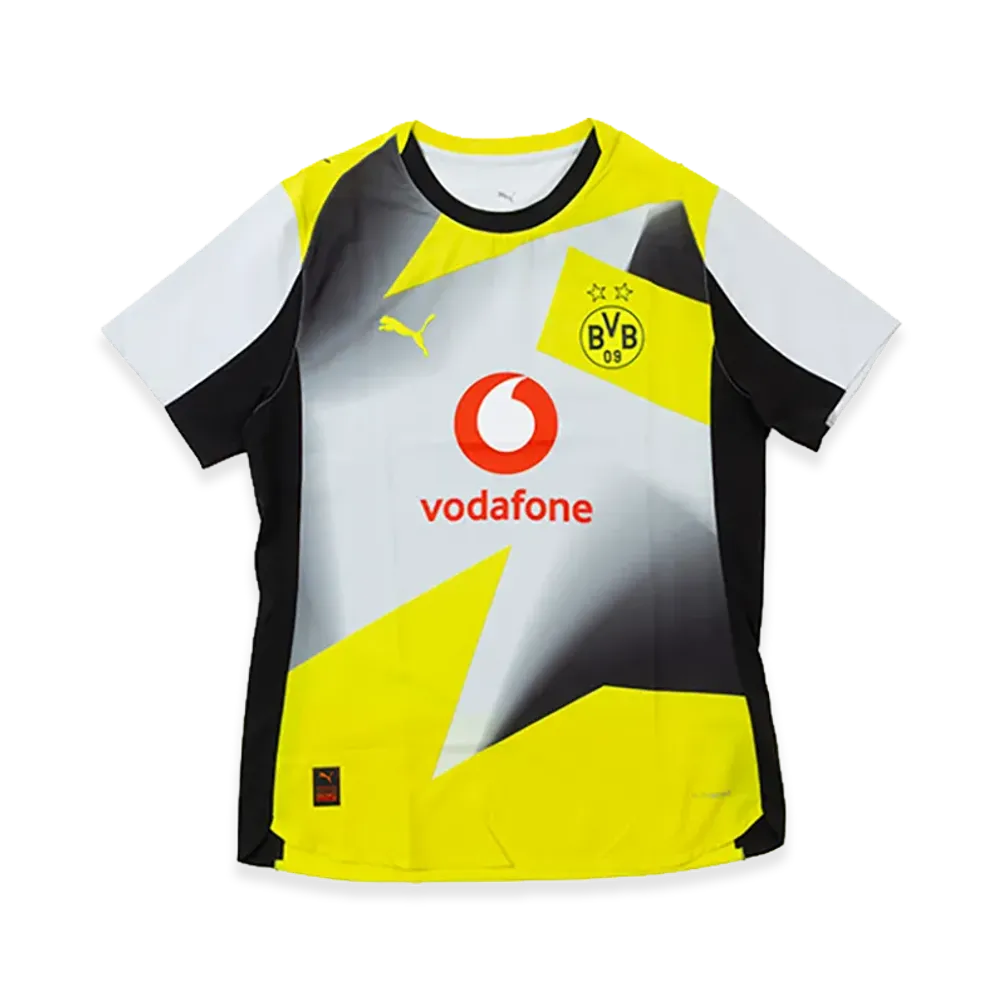 PUMA 25-26 Dortmund Away Authentic Jersey "Silver Mist"