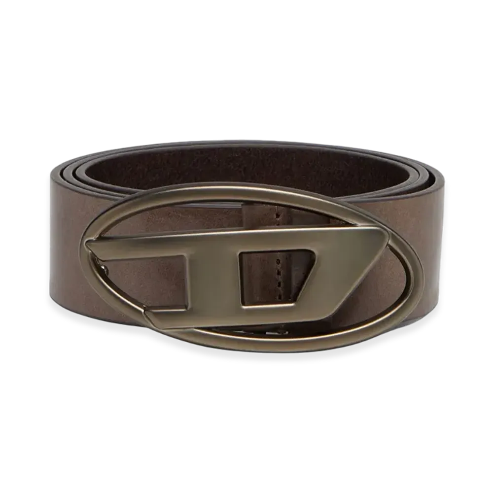 Diesel B-1Dr Cow Leather Belt "Brown"