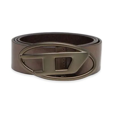 Diesel B-1Dr Cow Leather Belt "Brown"