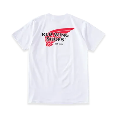RED WING Wing Logo Tee "White"