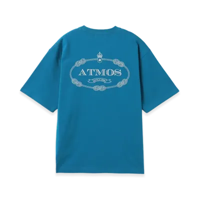 atmos Emblem Logo T-shirt "Blue"