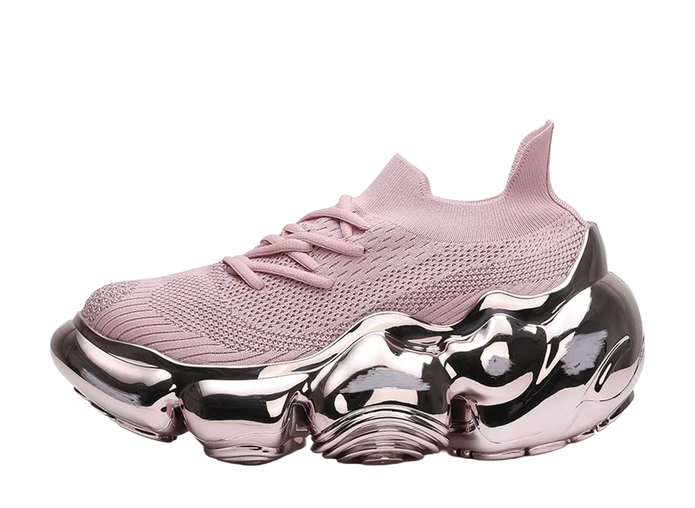 grounds MOOPIE CHROME SCRATCH "Rose Glitter/Rose Chrome Scratch"