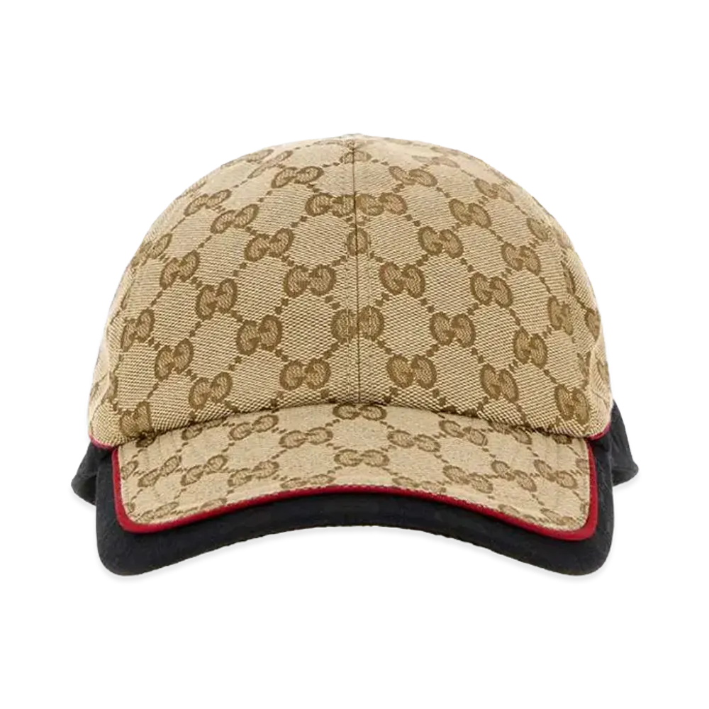 GUCCI GG Cotton Canvas Baseball Cap "Printed"