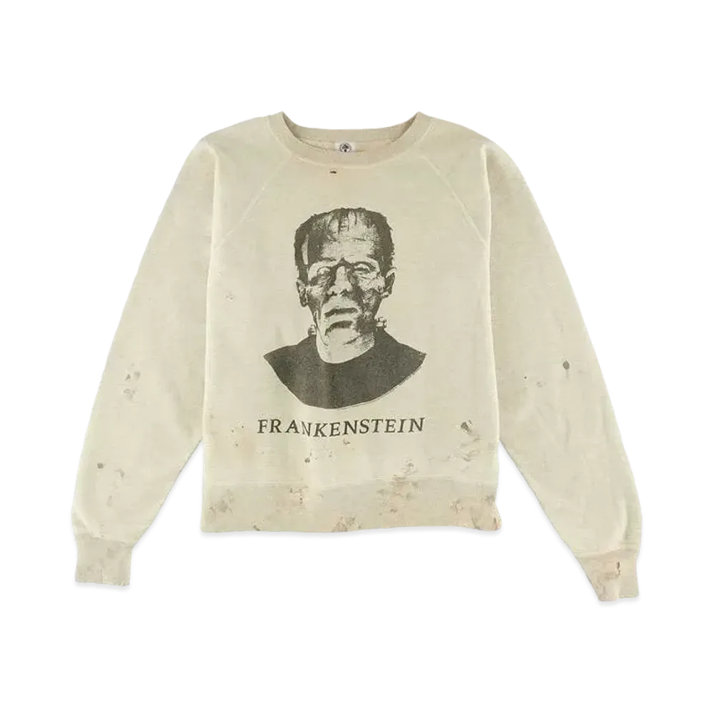 SAINT Mxxxxxx 『FRANKENSTEIN』SWEAT SHIRT "Grey"