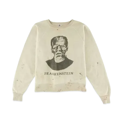 SAINT Mxxxxxx 『FRANKENSTEIN』SWEAT SHIRT "Grey"