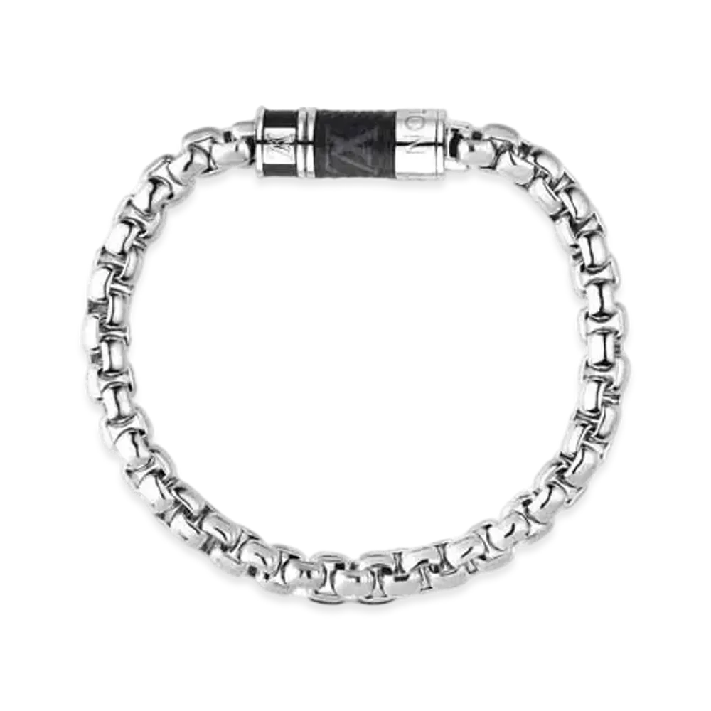 Louis Vuitton Chain Bracelet Monogram Eclipse