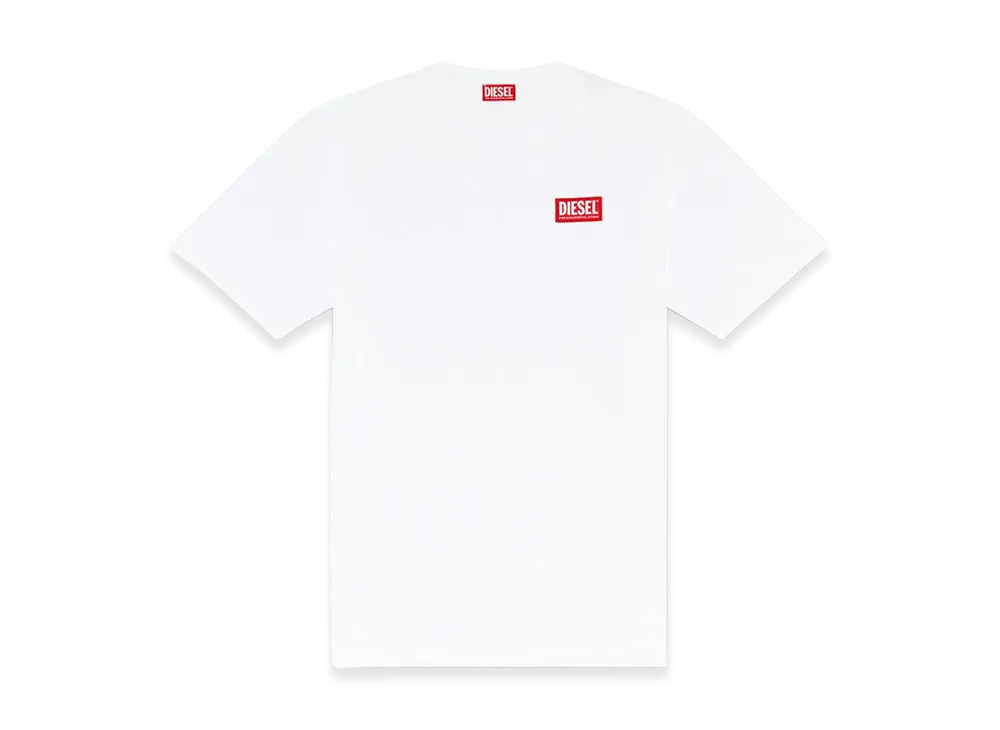 Diesel T-Shirt T-Boxt-Lab Loose Fit "White"