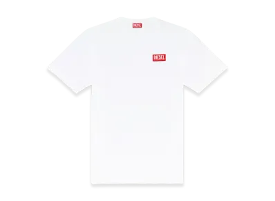 Diesel T-Shirt T-Boxt-Lab Loose Fit "White"