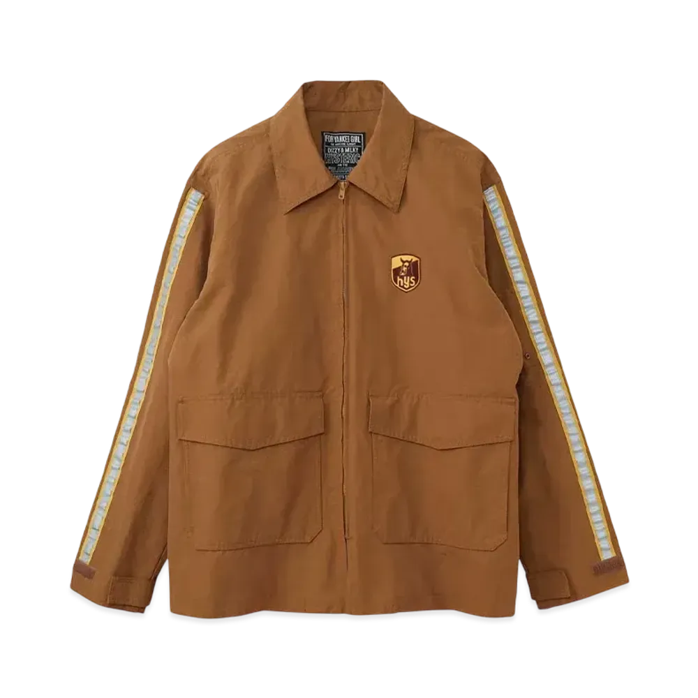 HYSTERIC GLAMOUR Hysteric Express Work Jacket "Brown"