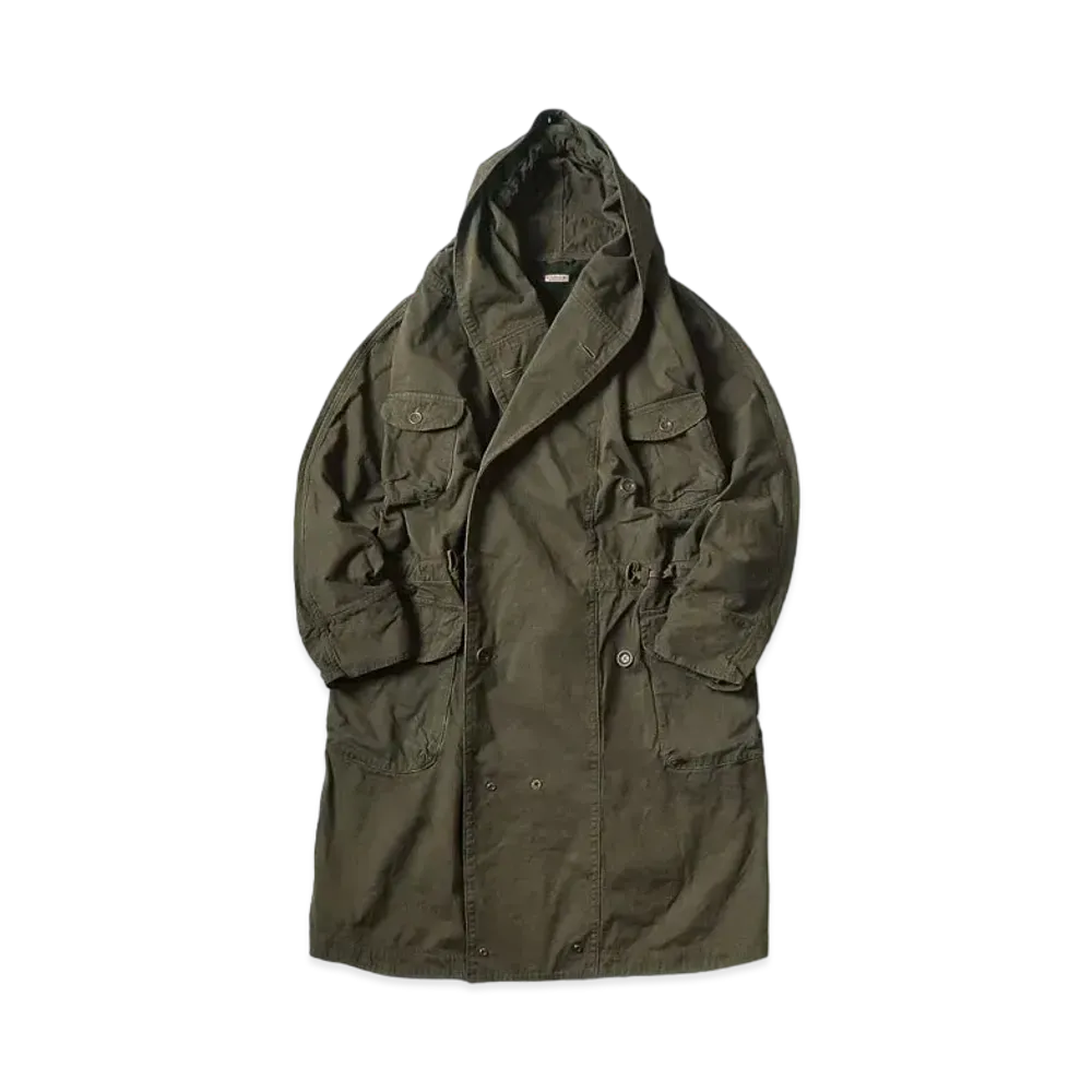 KAPITAL Wig Brushed Thor Ring Coat "khaki"