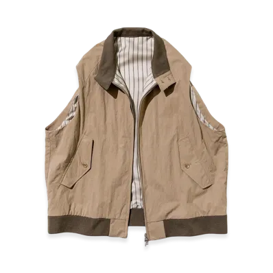 Unlikely Anything Golf Vest "Beige"
