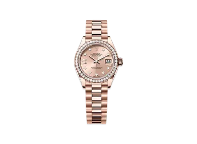 ROLEX Lady-Datejust 28mm Everose Gold Diamond 279135RBR "Rose-colour"