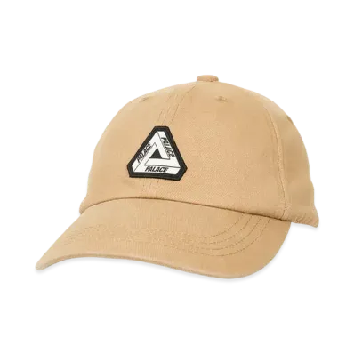 PALACE WASHED TWILL TRI-FERG 6-PANEL "Khaki"