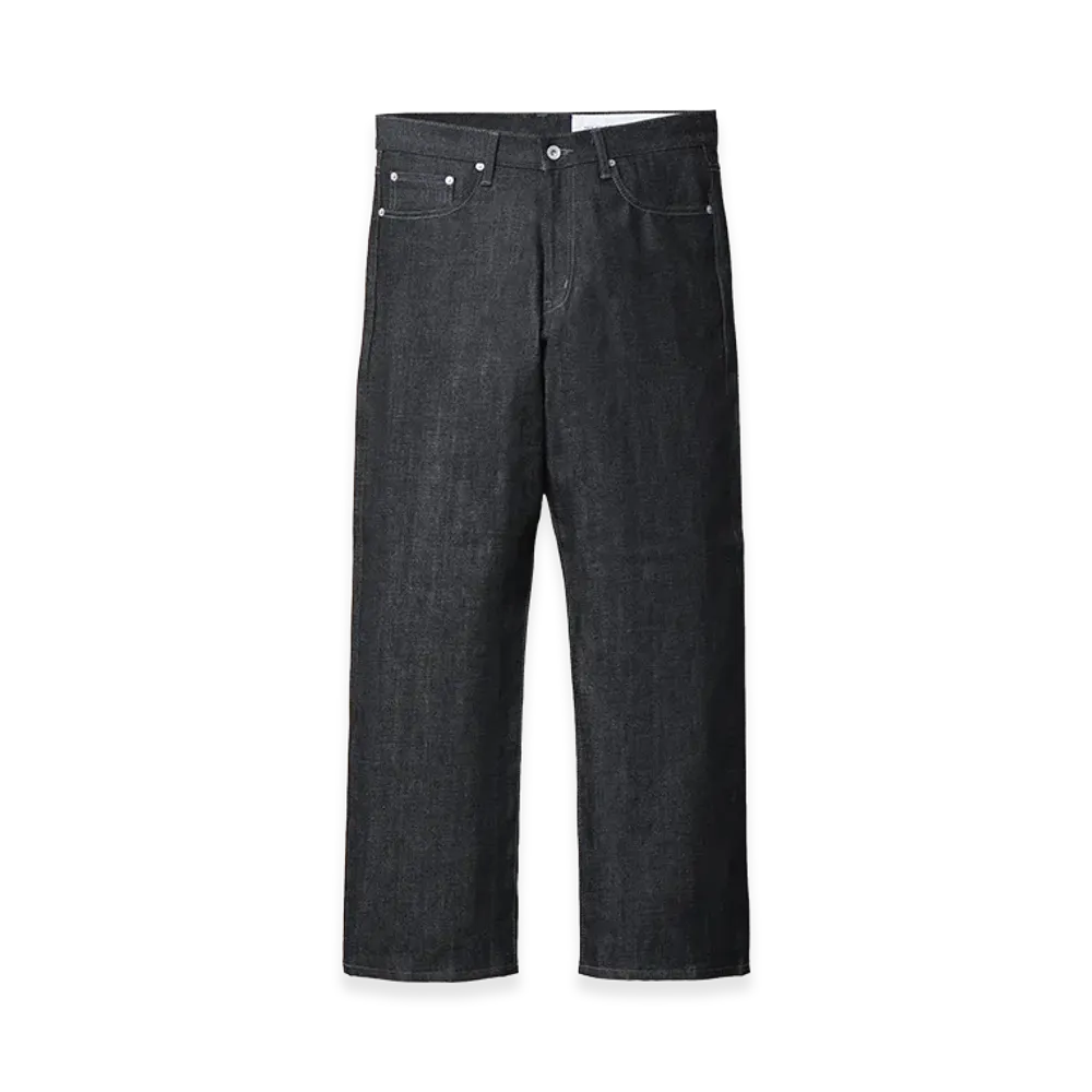 NEIGHBORHOOD Rigid Denim Full Cut Pants "Black"