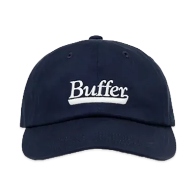 Buffer 6 Panel Cap Club Team "Navy"