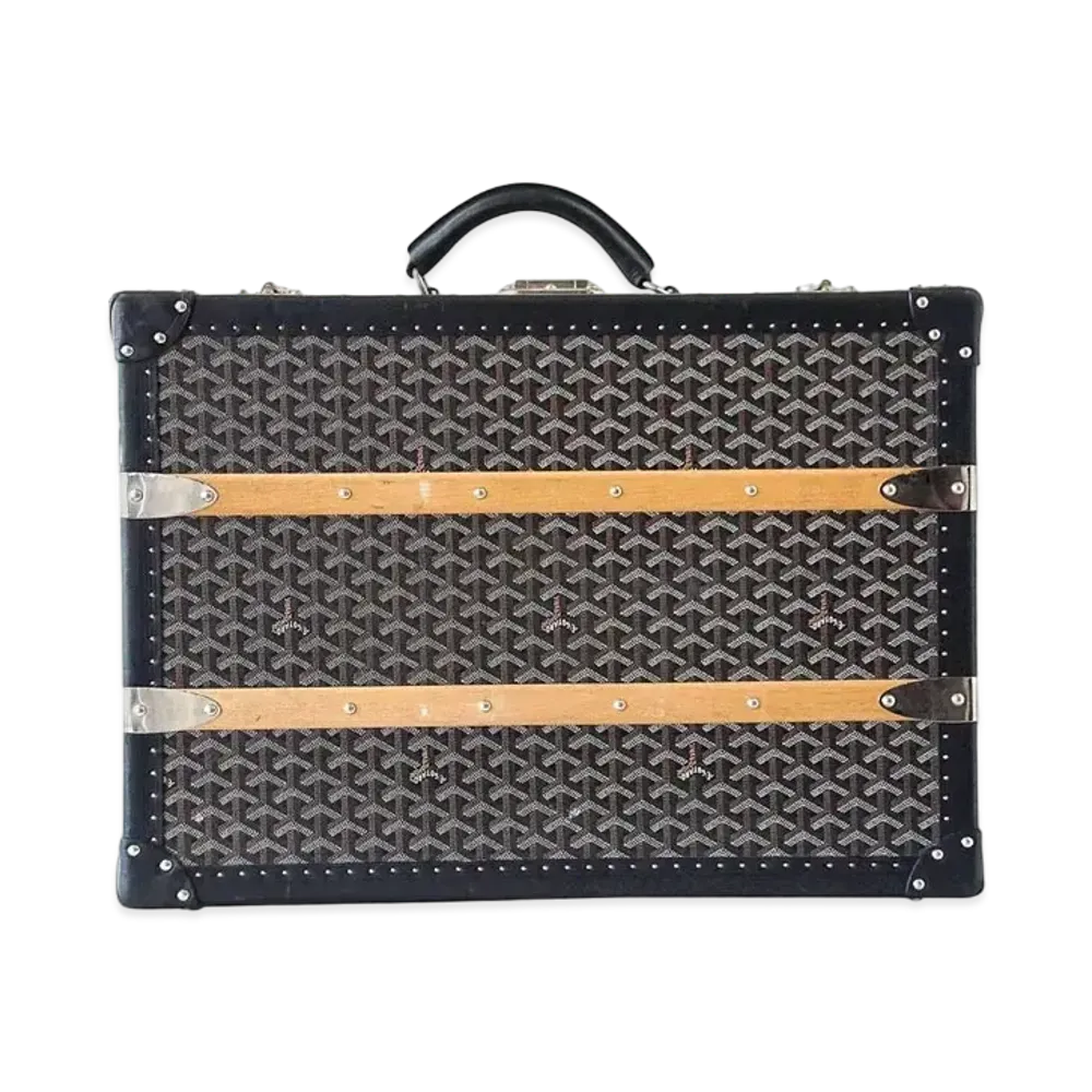 Goyard Palace MM Trunk Bag "Black"