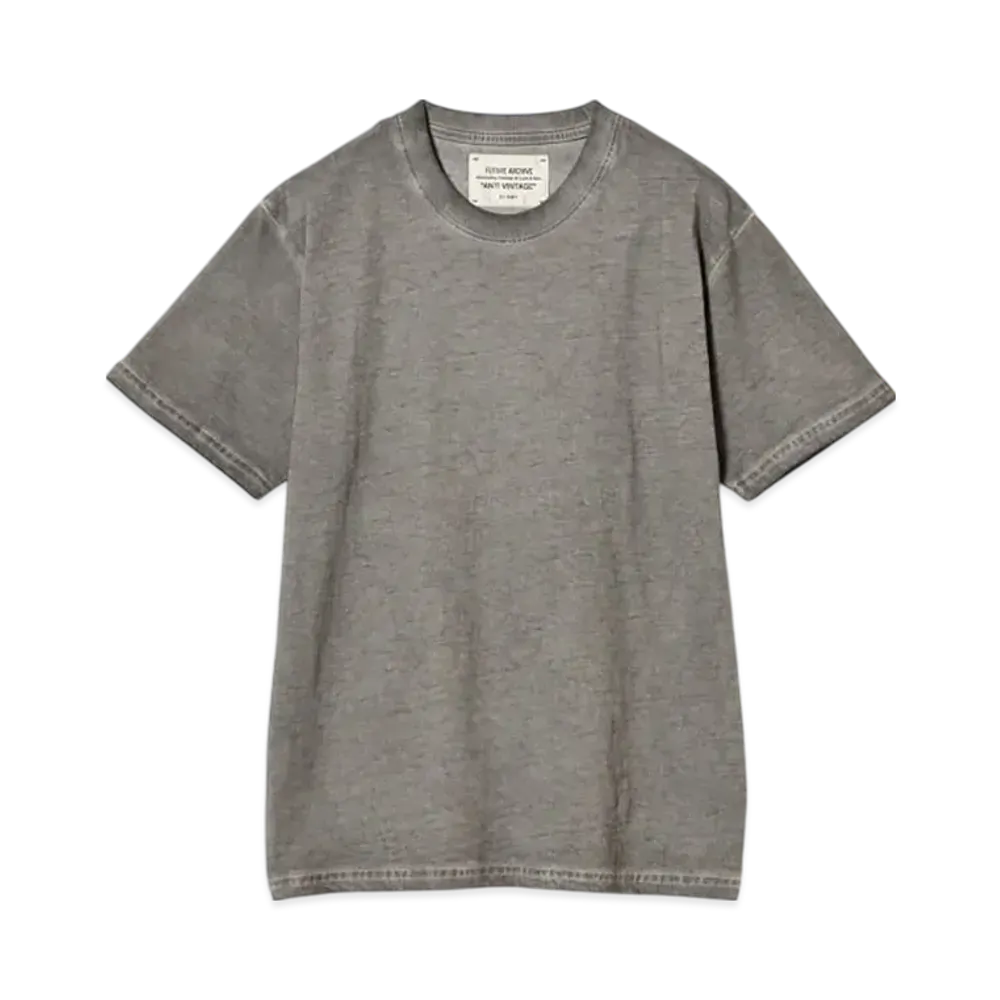 BEAMS FUTURE ARCHIVE Aging T-Shirt "FadeBlack"