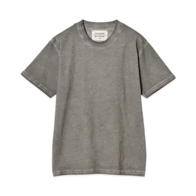 BEAMS FUTURE ARCHIVE Aging T-Shirt "FadeBlack"