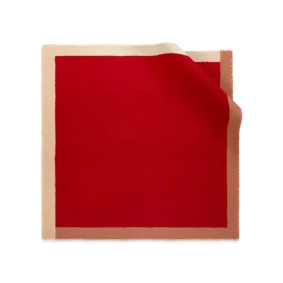 BVLGARI Logomania Scarf "Red"