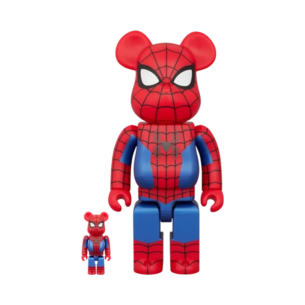 MEDICOM TOY "BEARBRICK" -Spider-Man: No Way Home- Spider-Man Final Suit 100% & 400%