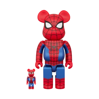 MEDICOM TOY "BEARBRICK" -Spider-Man: No Way Home- Spider-Man Final Suit 100% & 400%