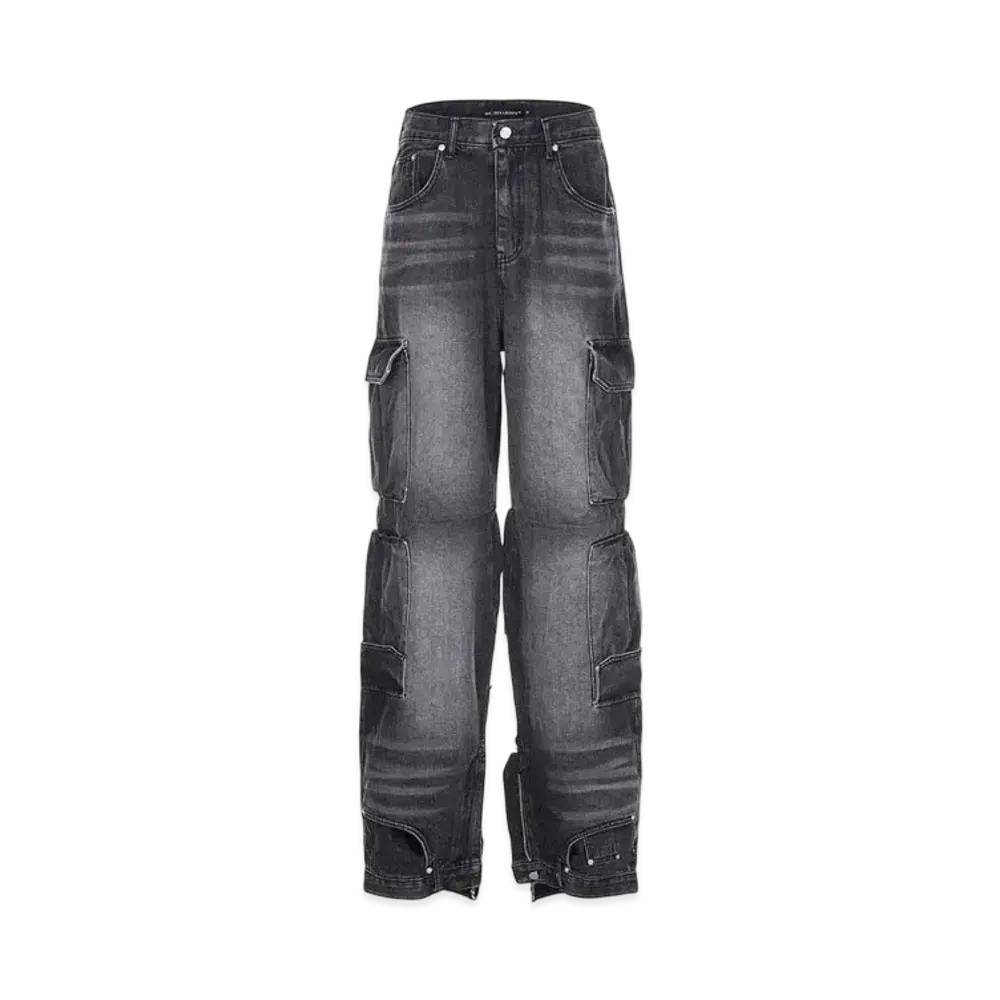 SURGERY Cargo Double Jeans "Black"