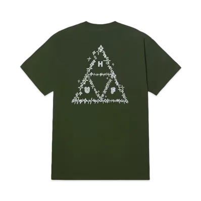 HUF Gleam Tee "Hunter Green"