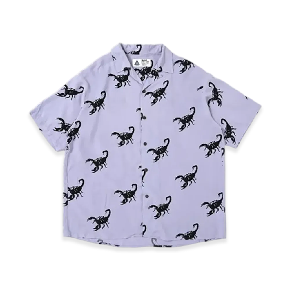 CHALLENGER S/S Scorpion Shirt "Light Purple"