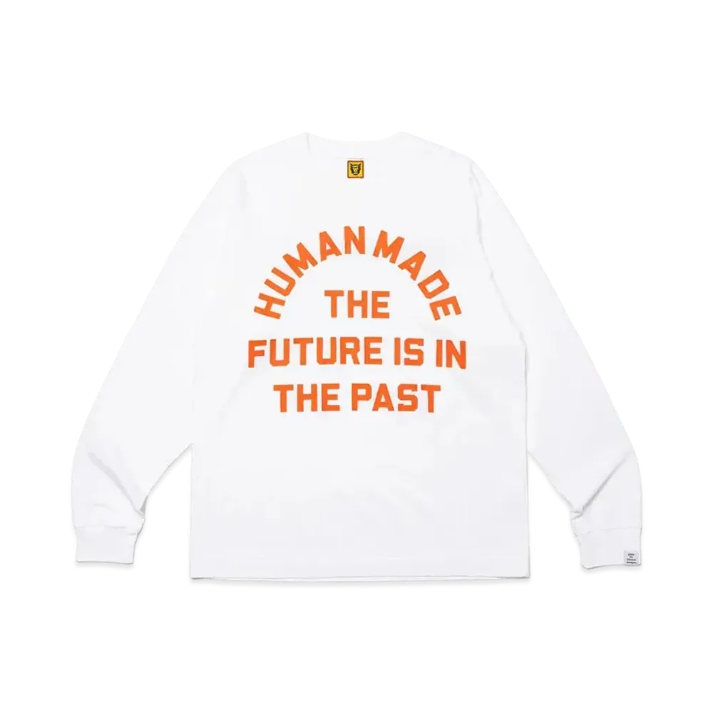 HUMAN MADE Graphic L/S T-Shirt "White"