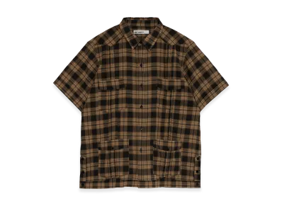 GDC Check Cuban Shirt "Black"