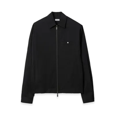 Burberry Nylon Zip Overshirt "Black"