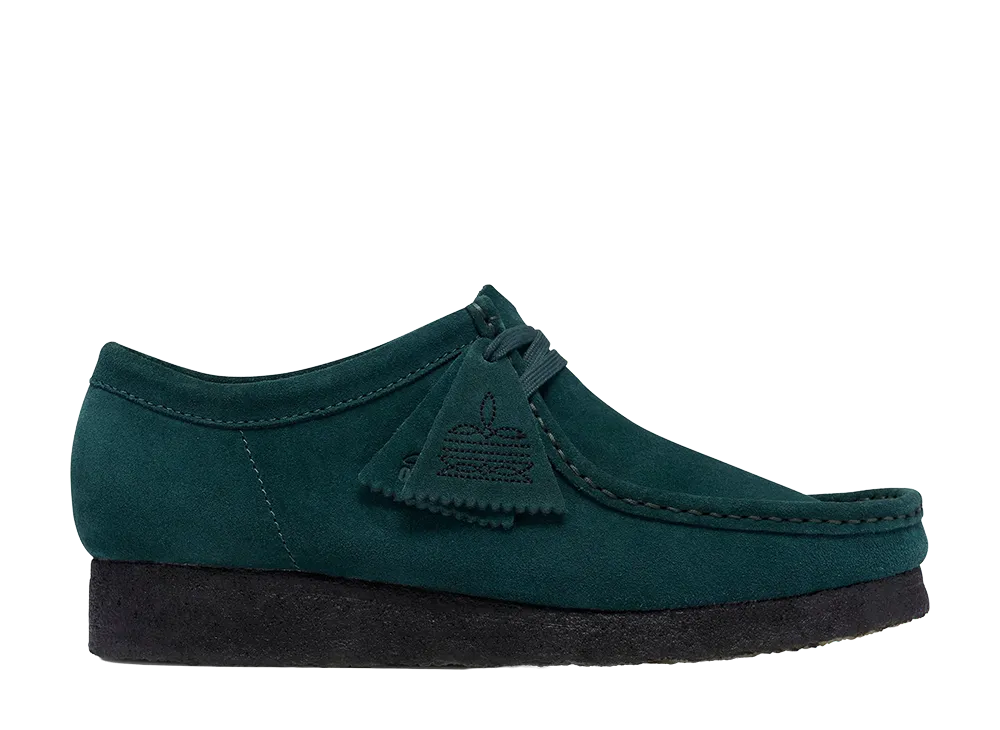 Clarks Wallabee "Dark Teal Suede"