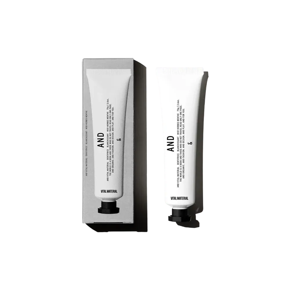 VITAL MATERIAL AND Toothpaste Herb Mint White 75g