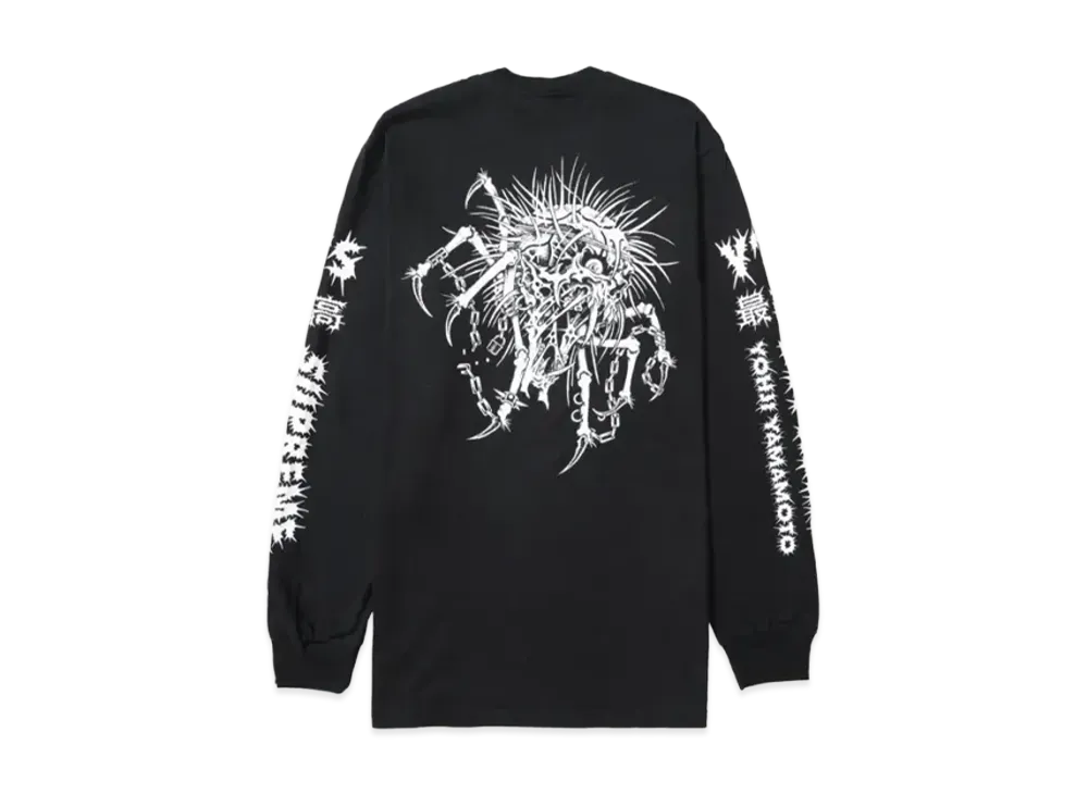 Supreme x Y's by Yohji Yamamoto L/S Tee "Black"