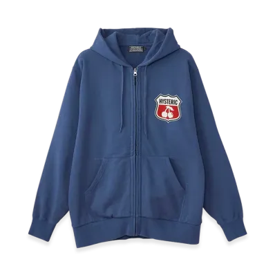 HYSTERIC GLAMOUR Hysteric Cherry Hoodie "Other Navy"