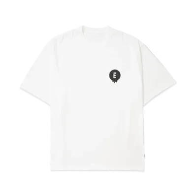 ENNOY Circle Ē Drip T-Shirt "White"