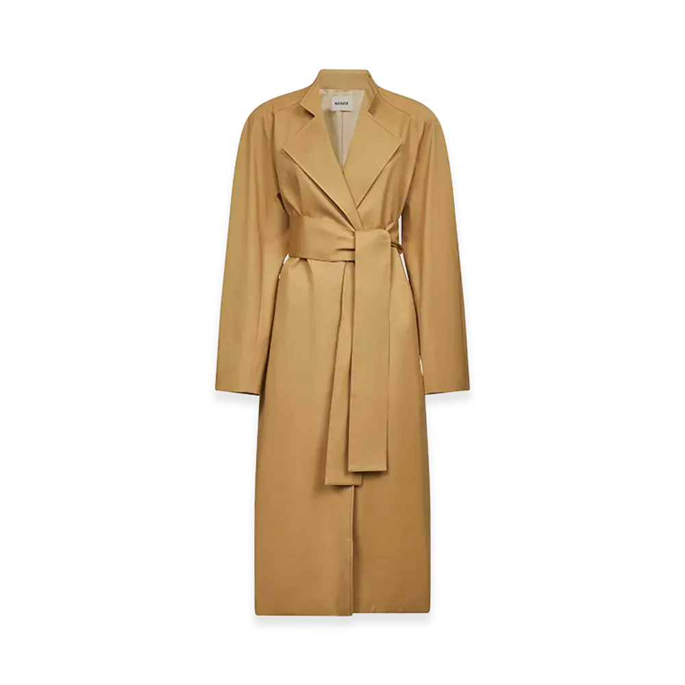 KHAITE Women's Lagden Coat "Beige"